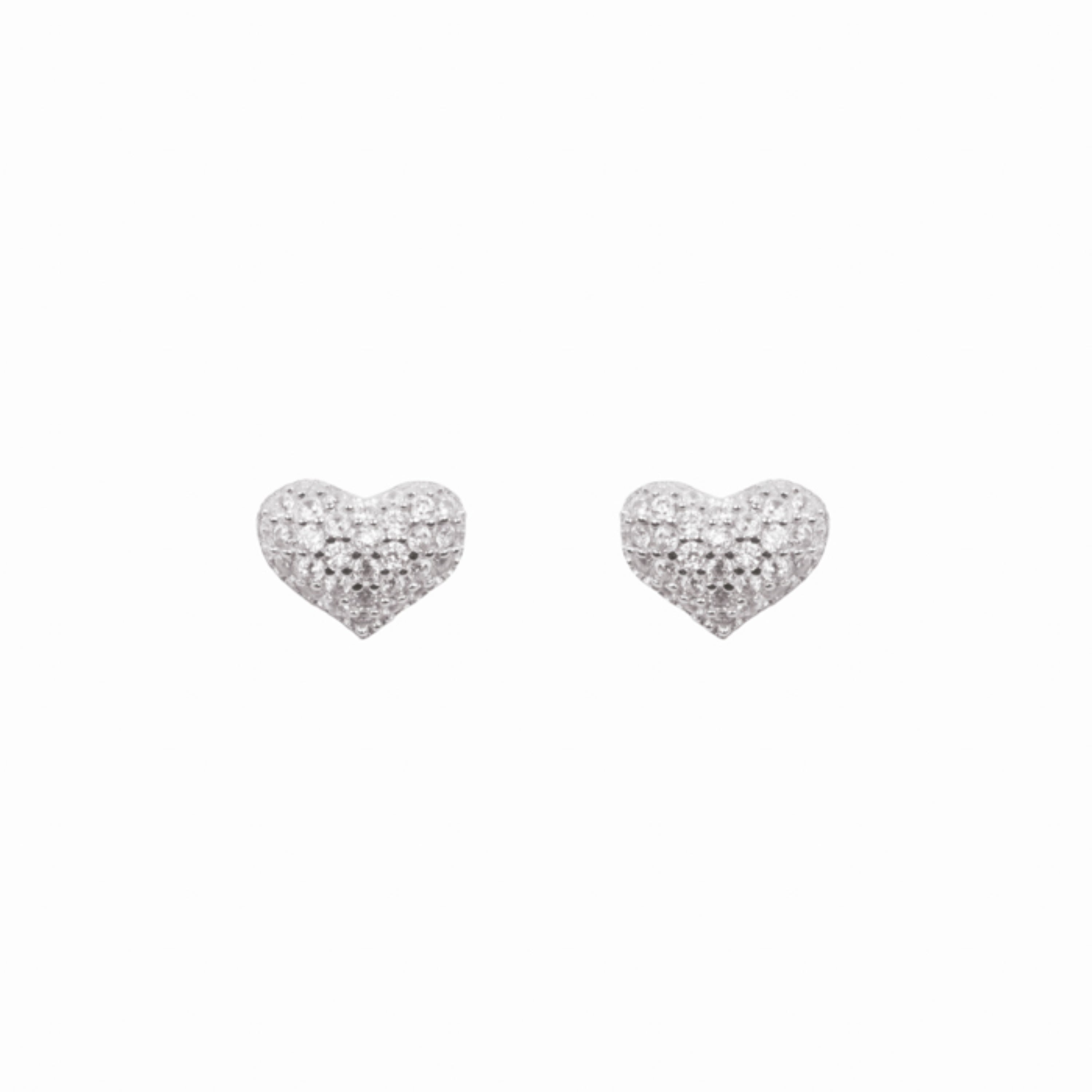 Pendientes Amor Plata De Ley 925