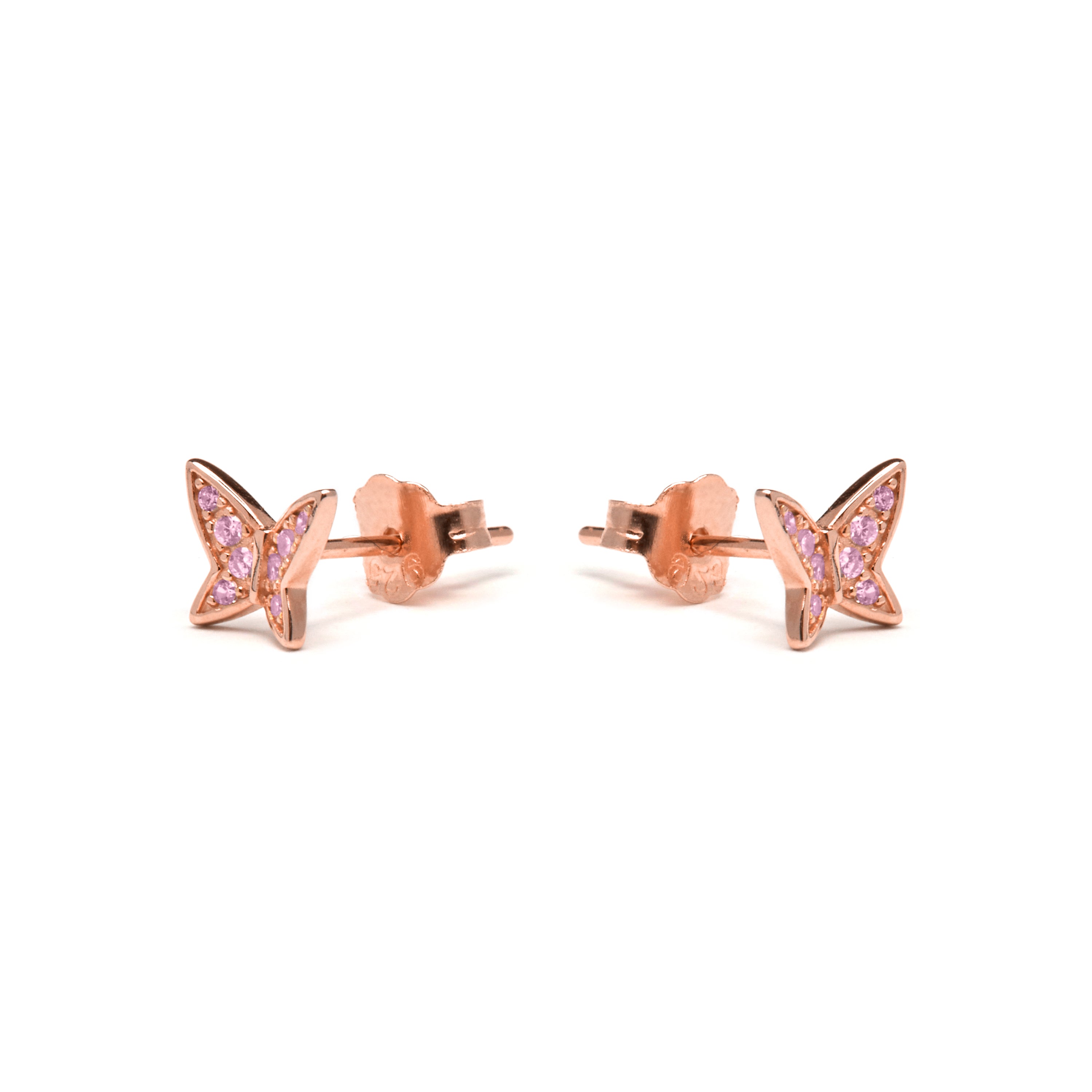 Pendientes Mariposa Plata de Ley 925