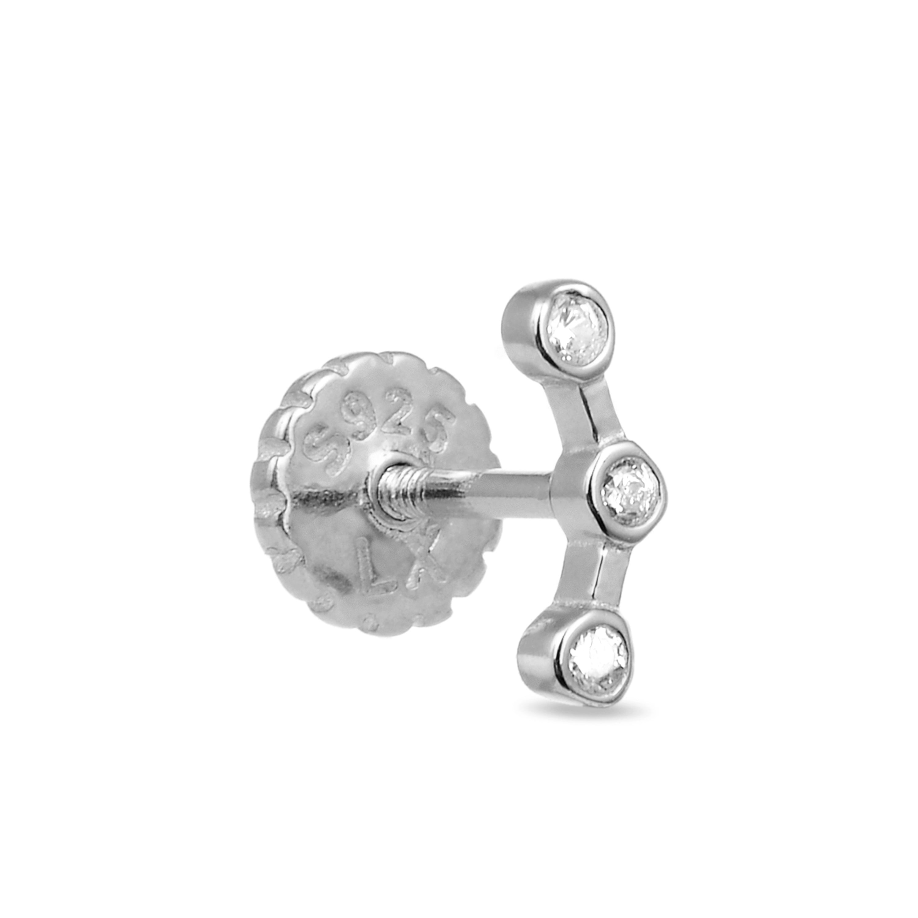 Piercing Qant Plata De Ley 925