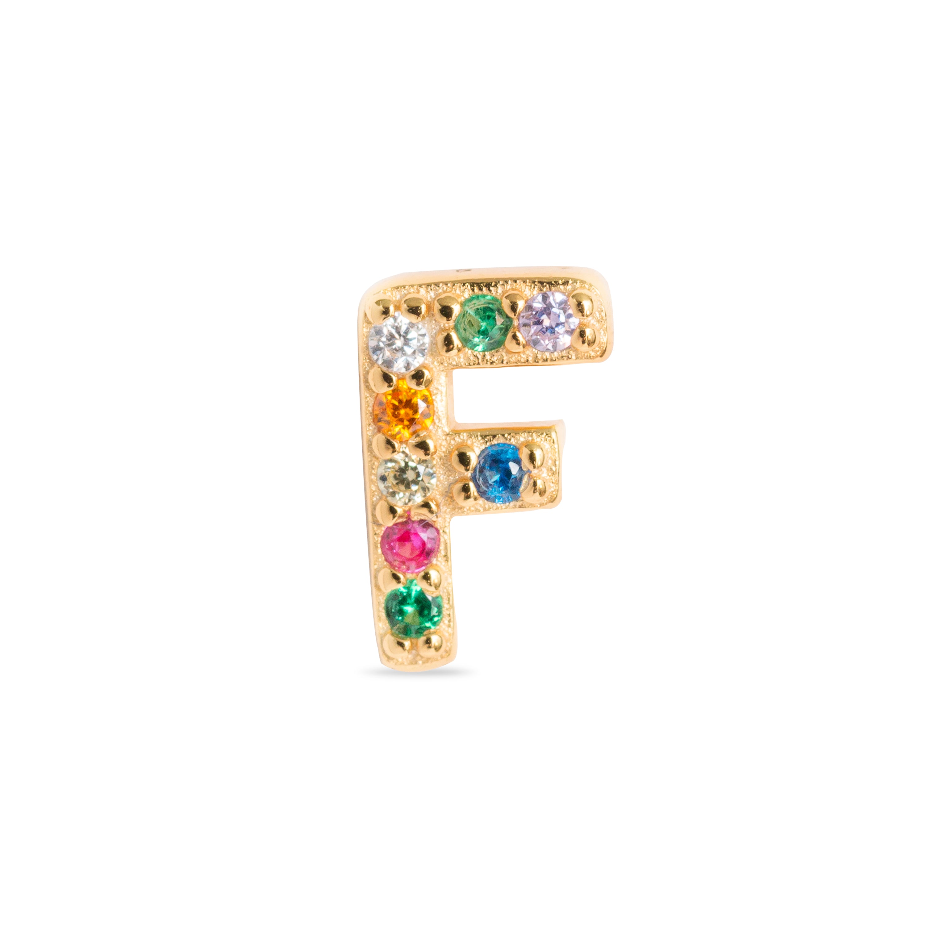 Piercing Alphabet Plata De Ley 925