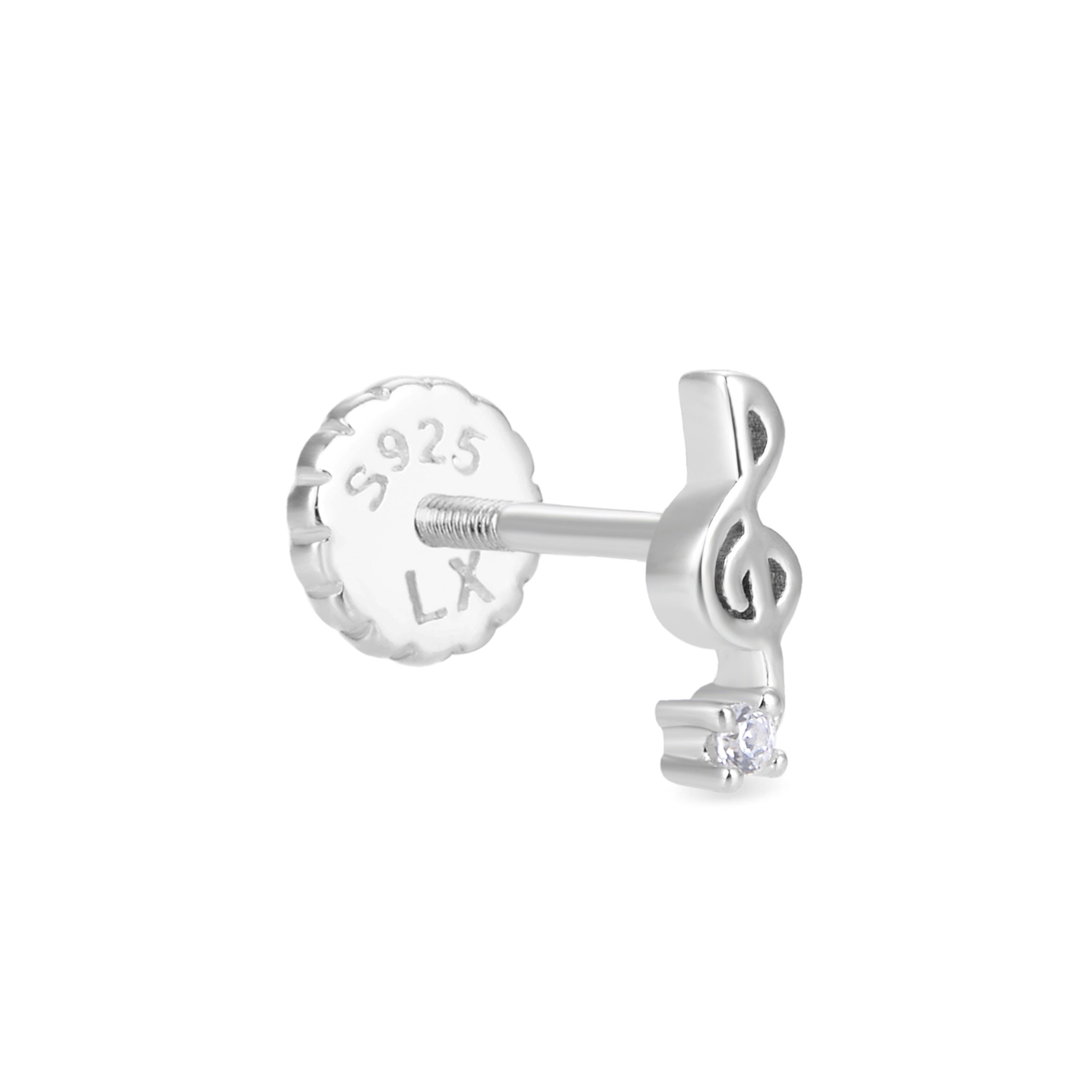 Piercing Tiha Plata De Ley 925