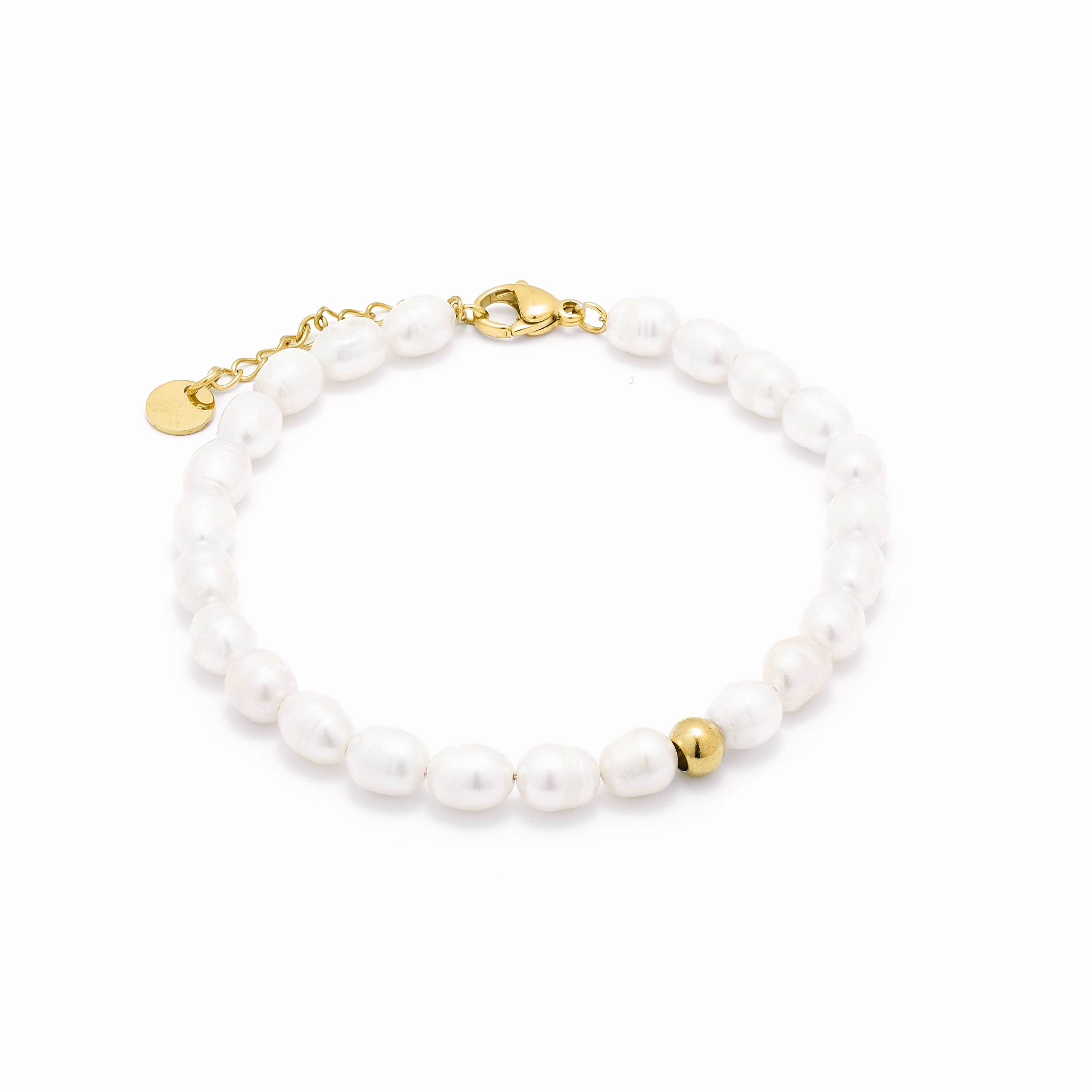 Pulsera Unwe acabado oro 18k