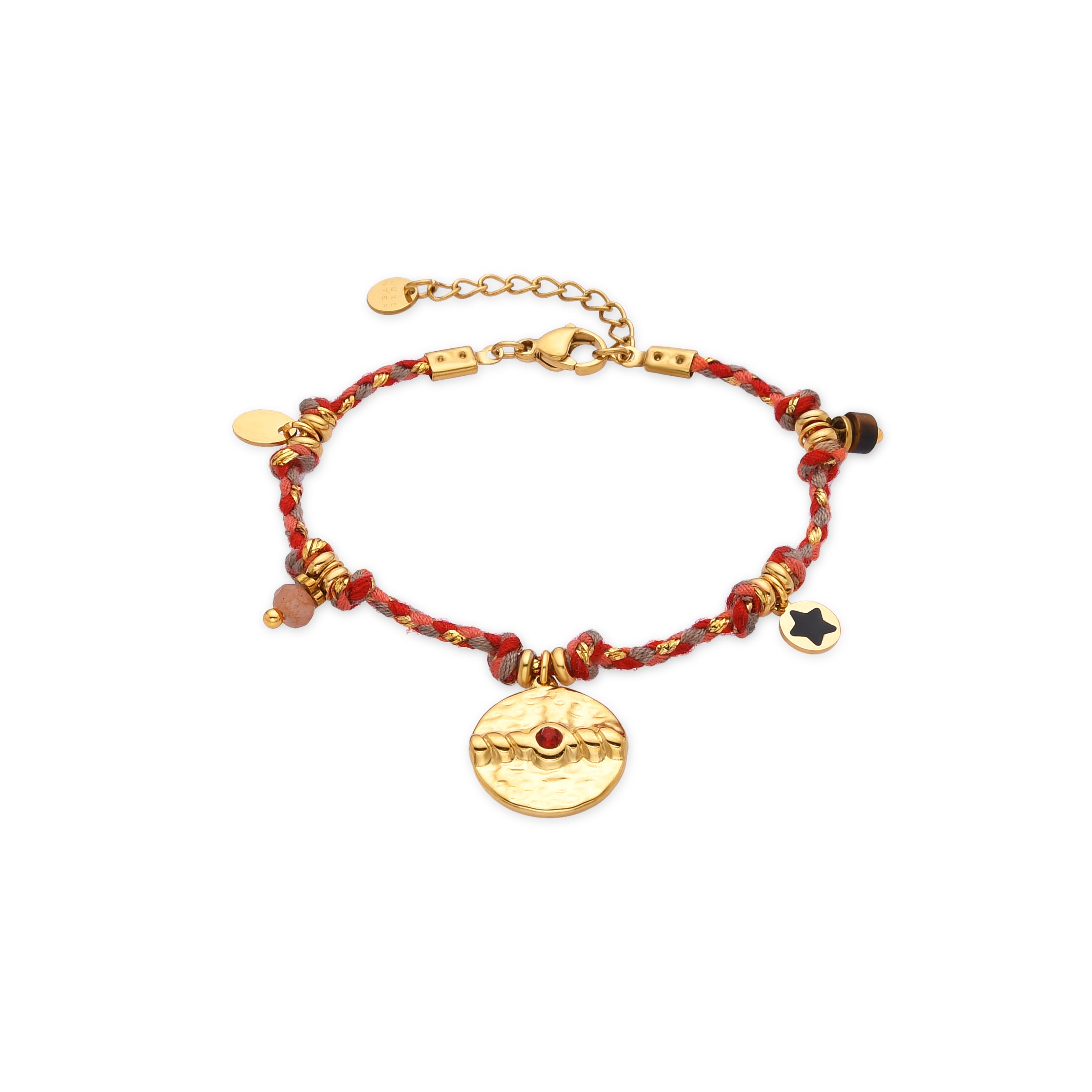 Pulsera Liskel acabado oro 18k