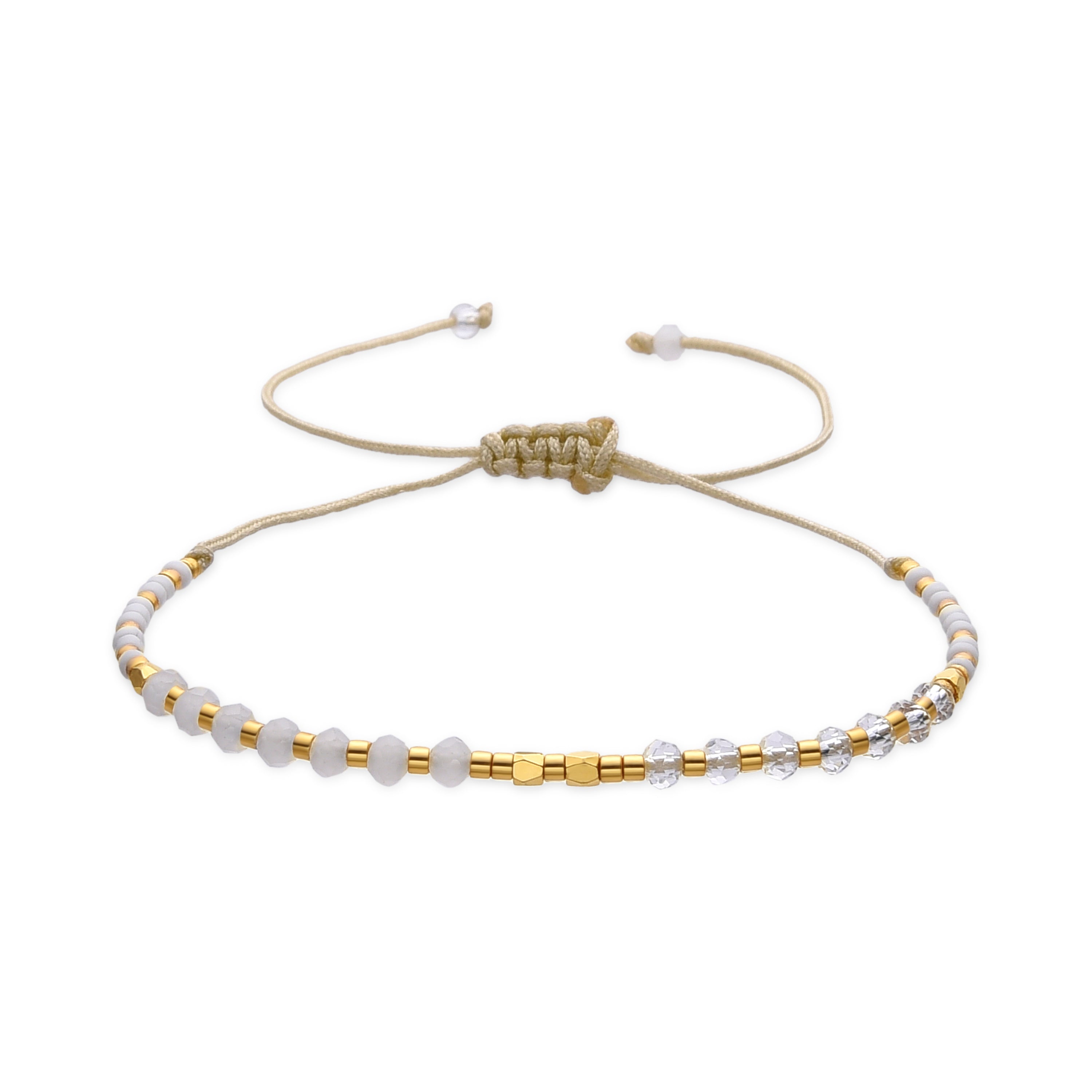 Pulsera Anlako acabado oro 18k