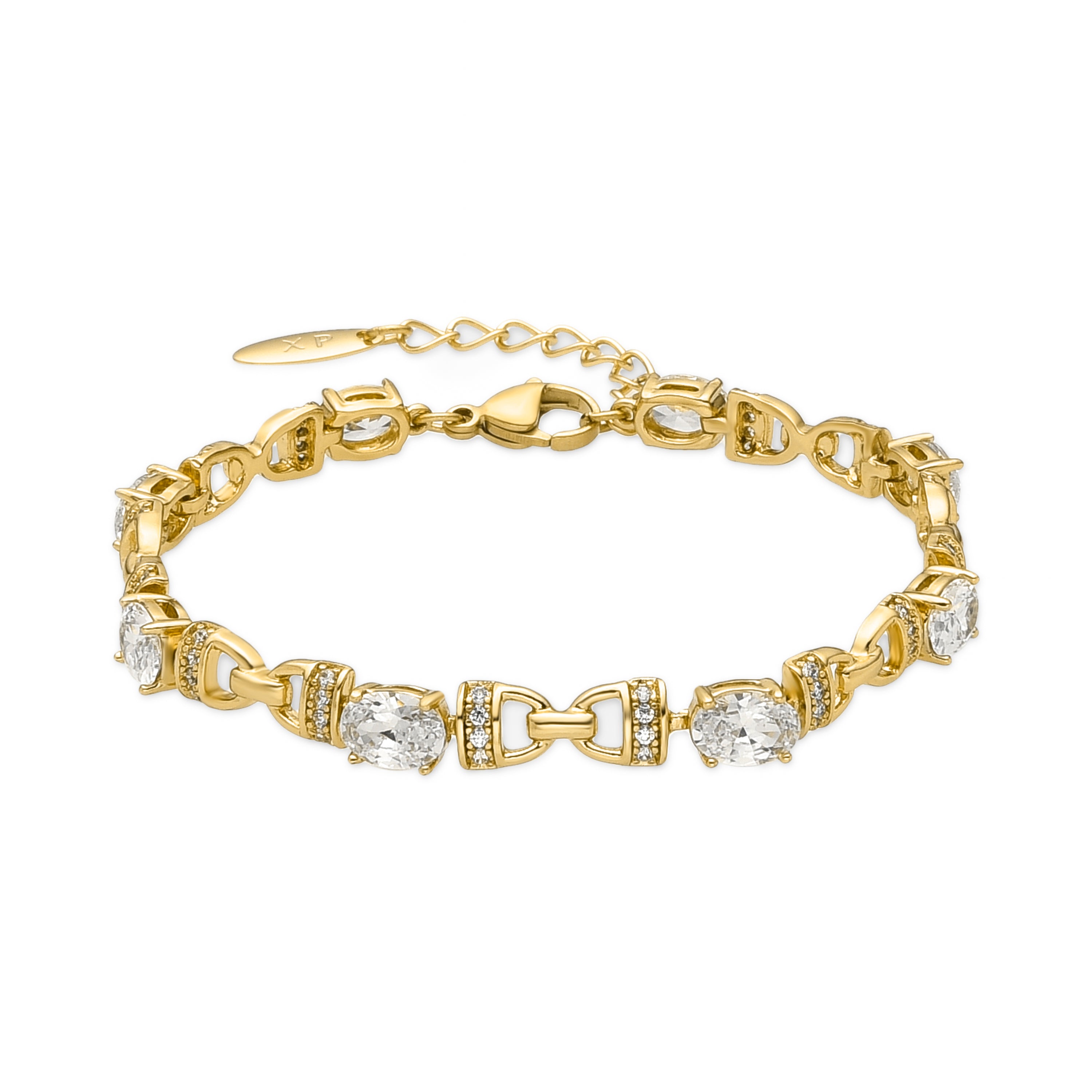 Pulsera Naxa acabado oro amarillo 18k