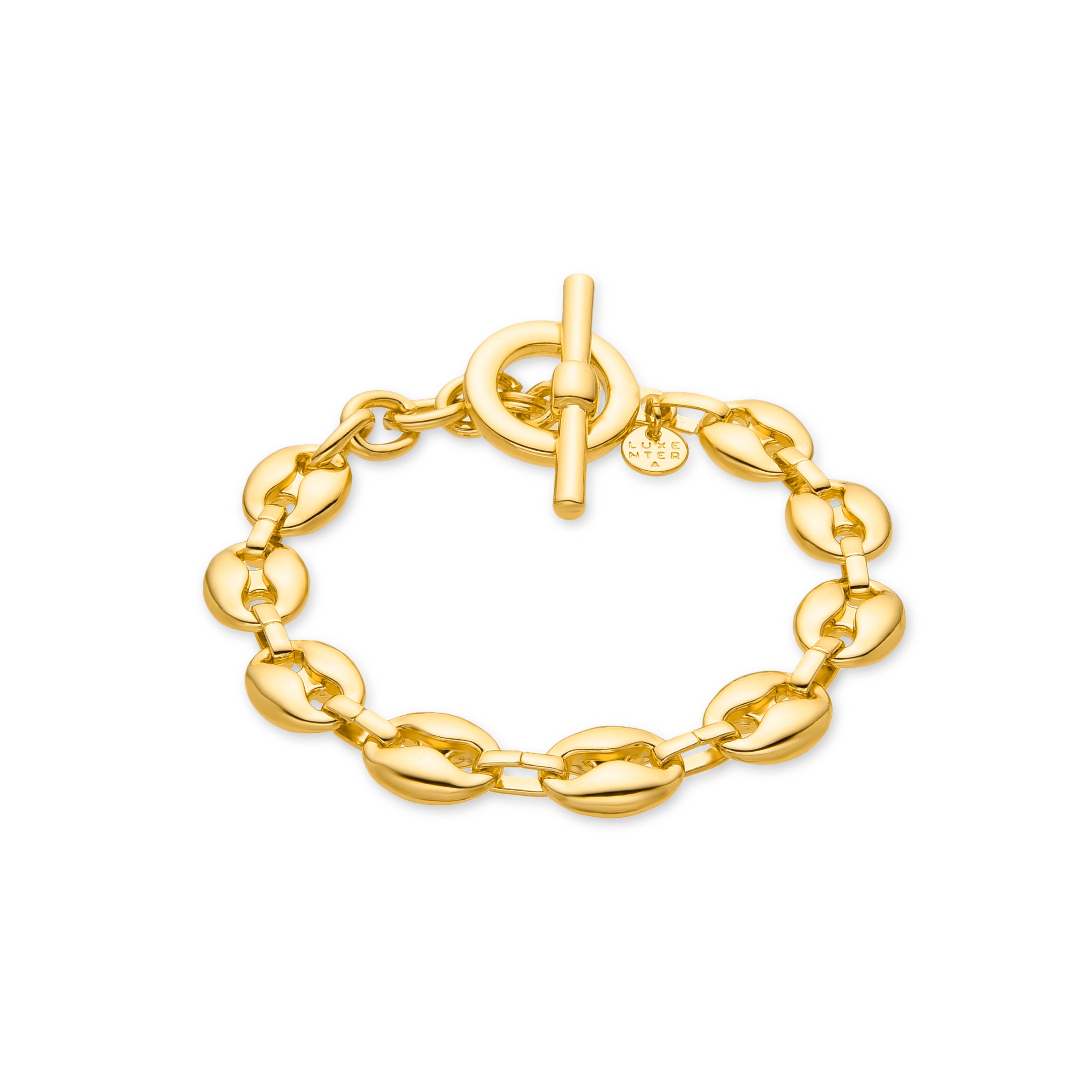 Pulsera Tyrod acabada en oro 18k