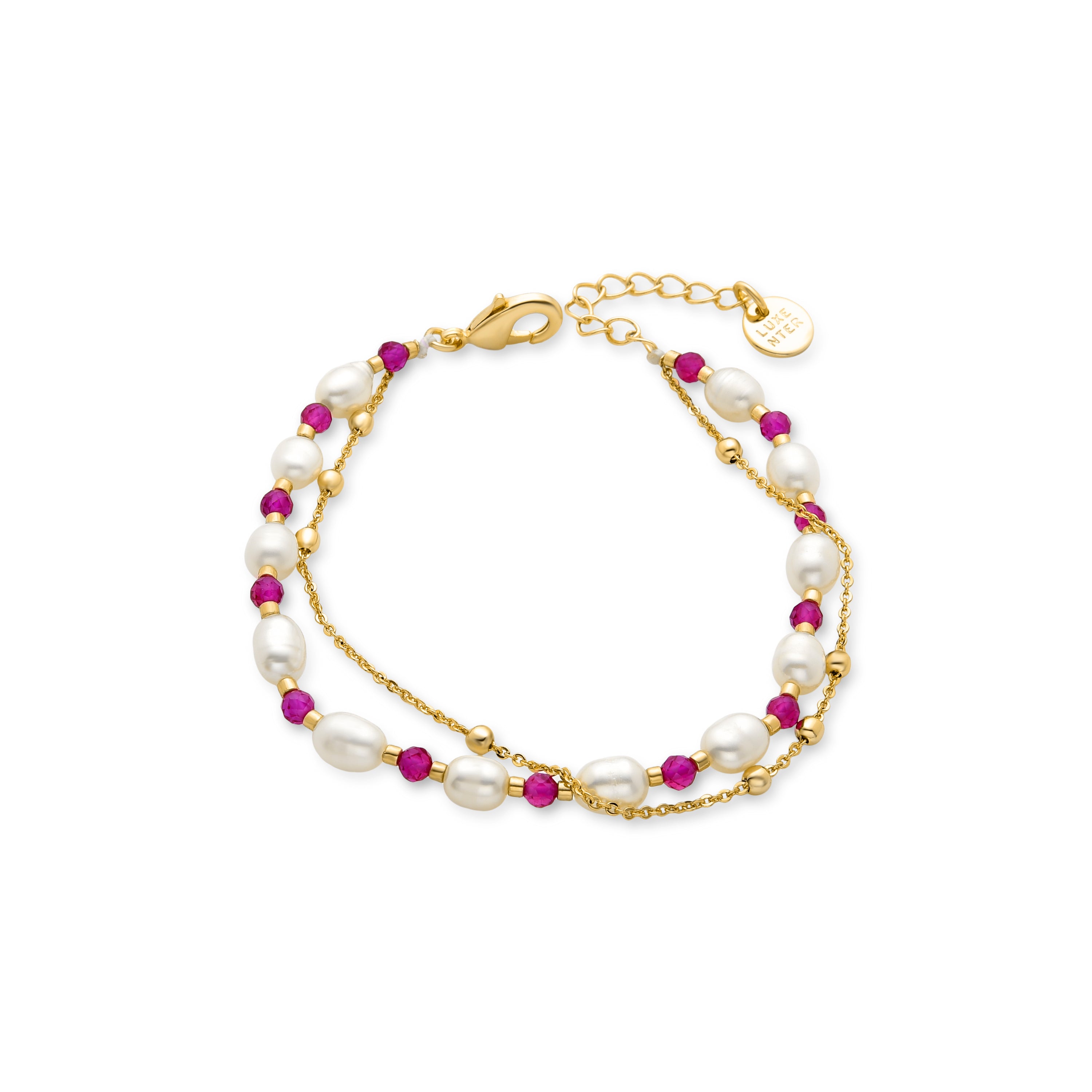 Pulsera Zawind acabado oro 18k