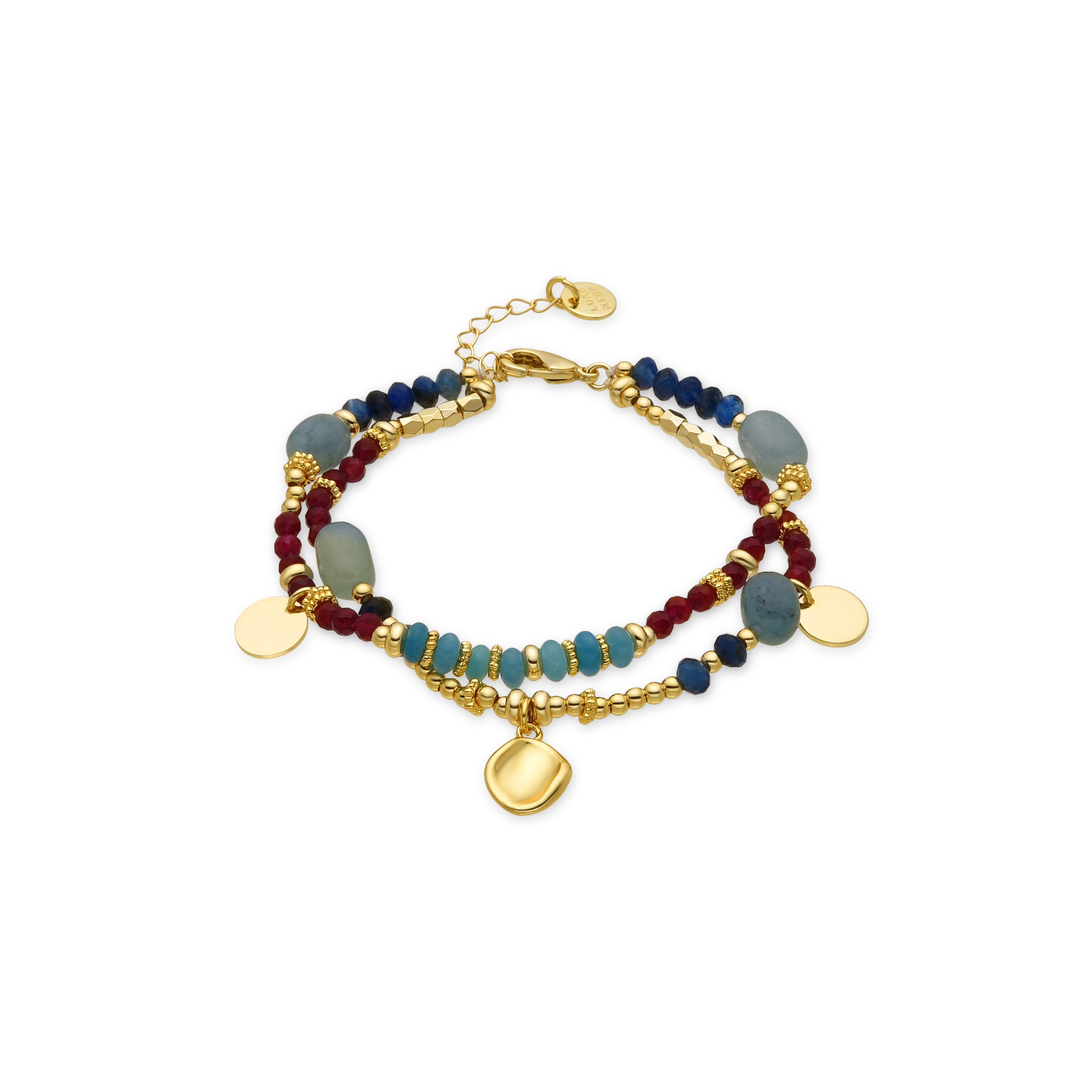 Pulsera Ney acabado oro 18k