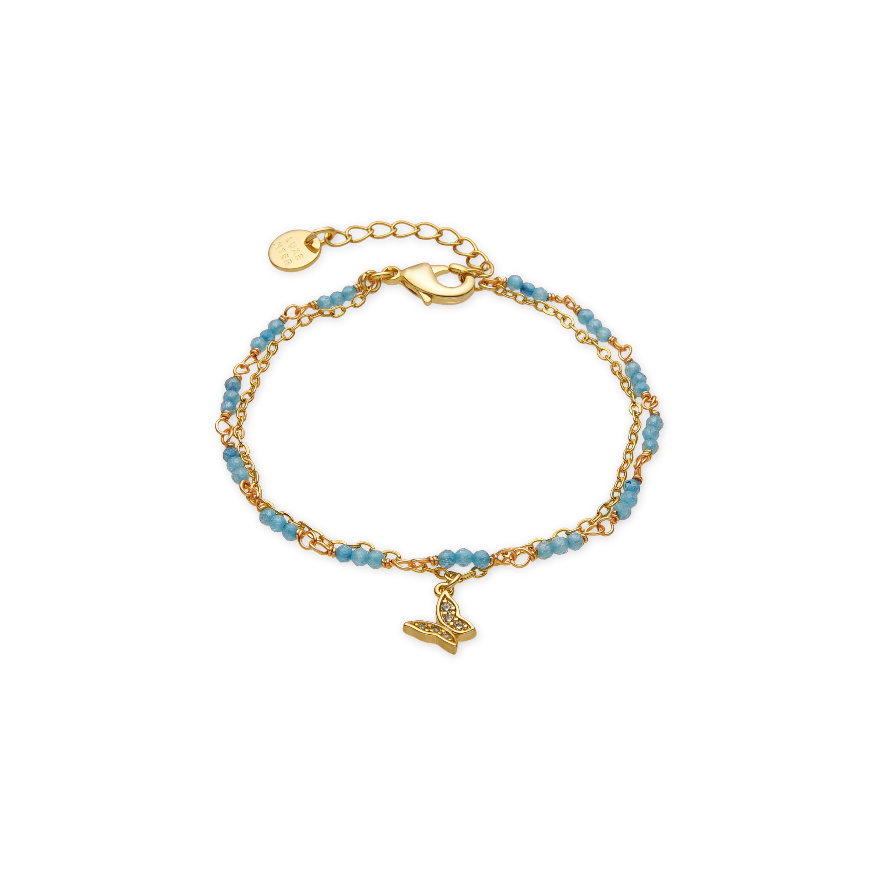 Pulsera Zinli acabado oro 18k