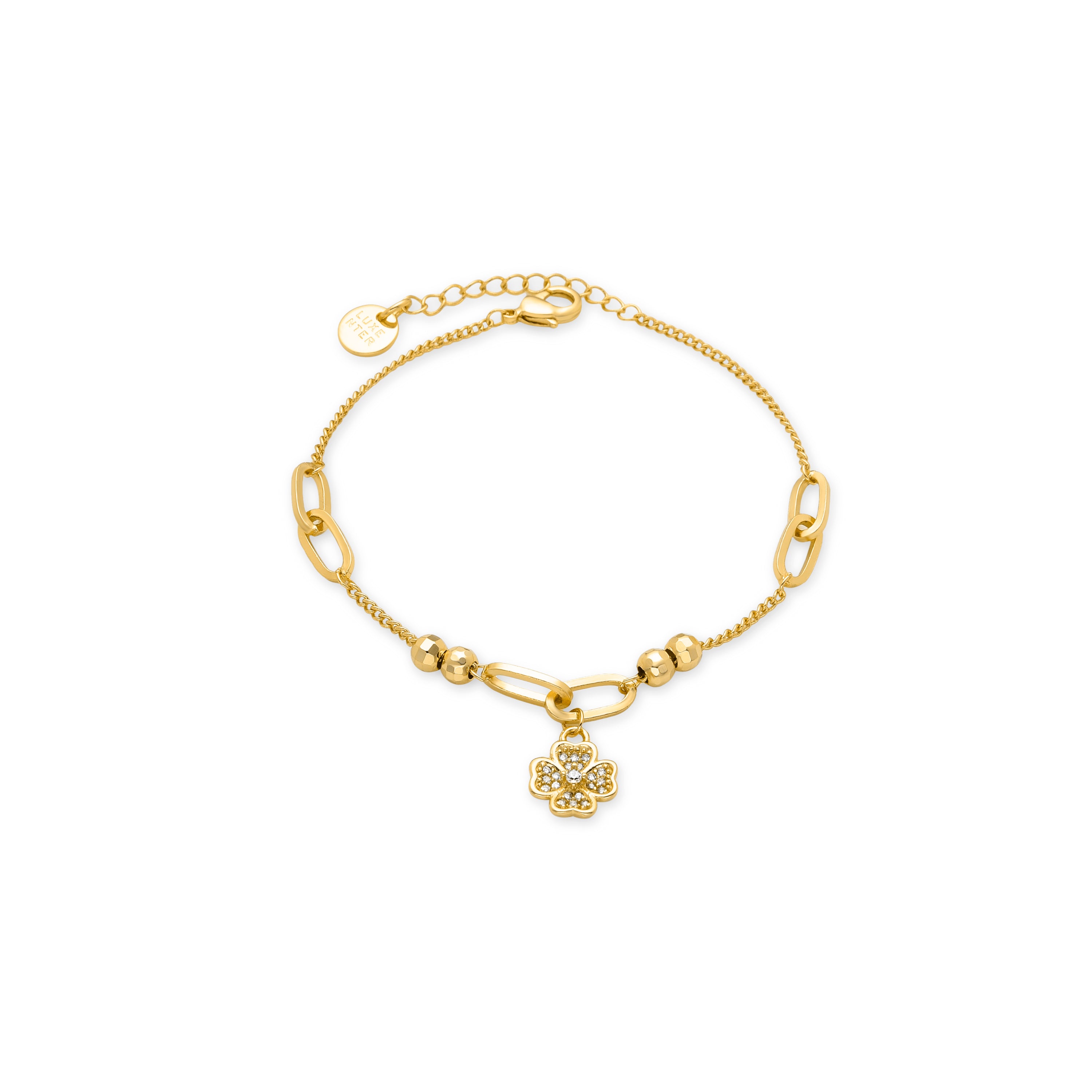 Pulsera Wilya acabado oro 18K