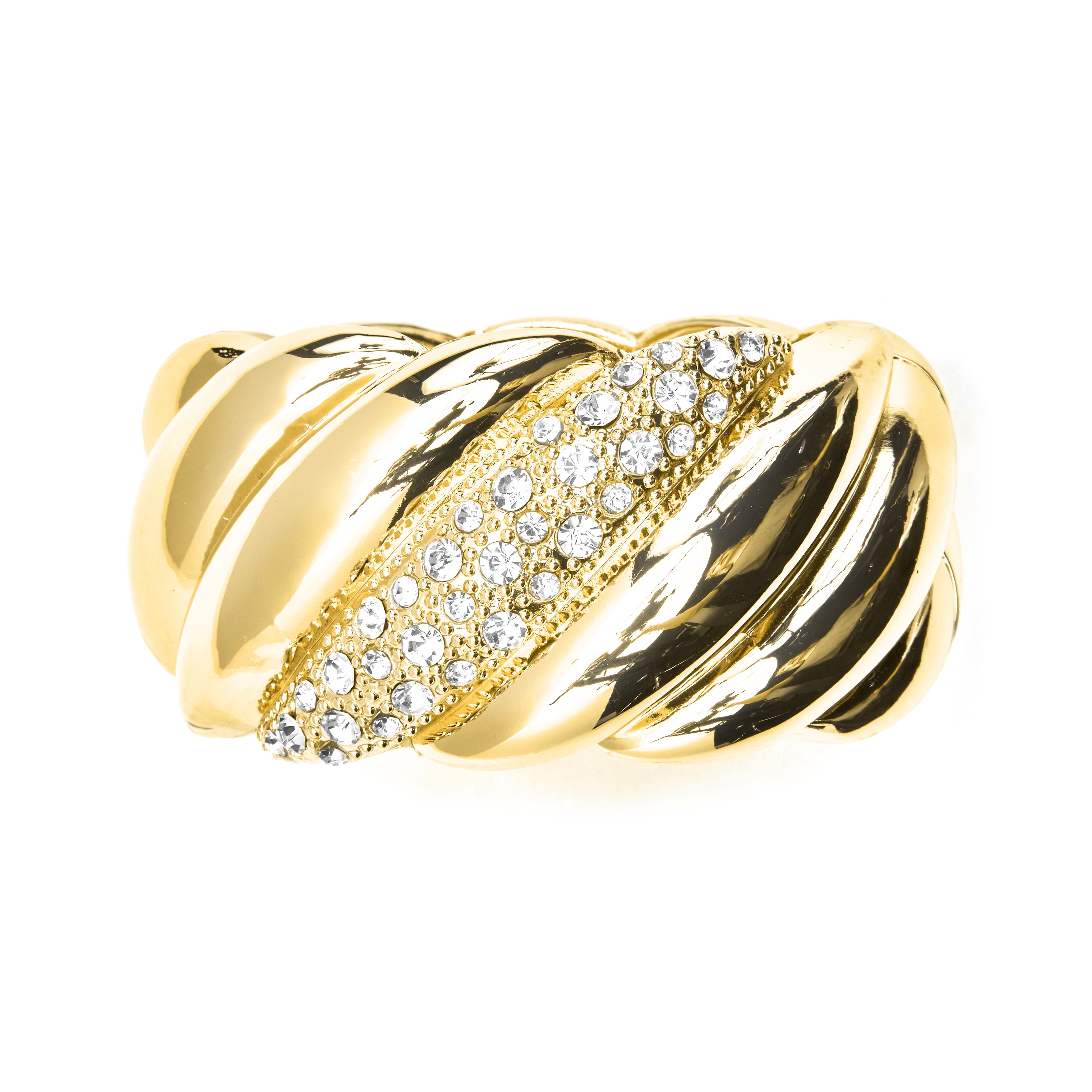 Brazalete Eiuh acabado oro 18k