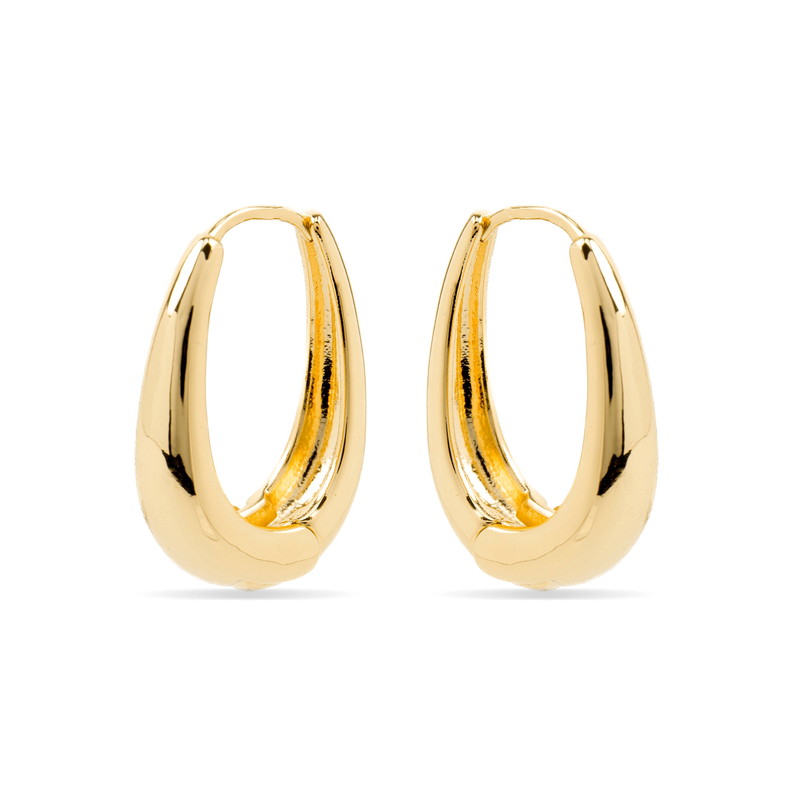 Pendientes Luya acabado oro 18k