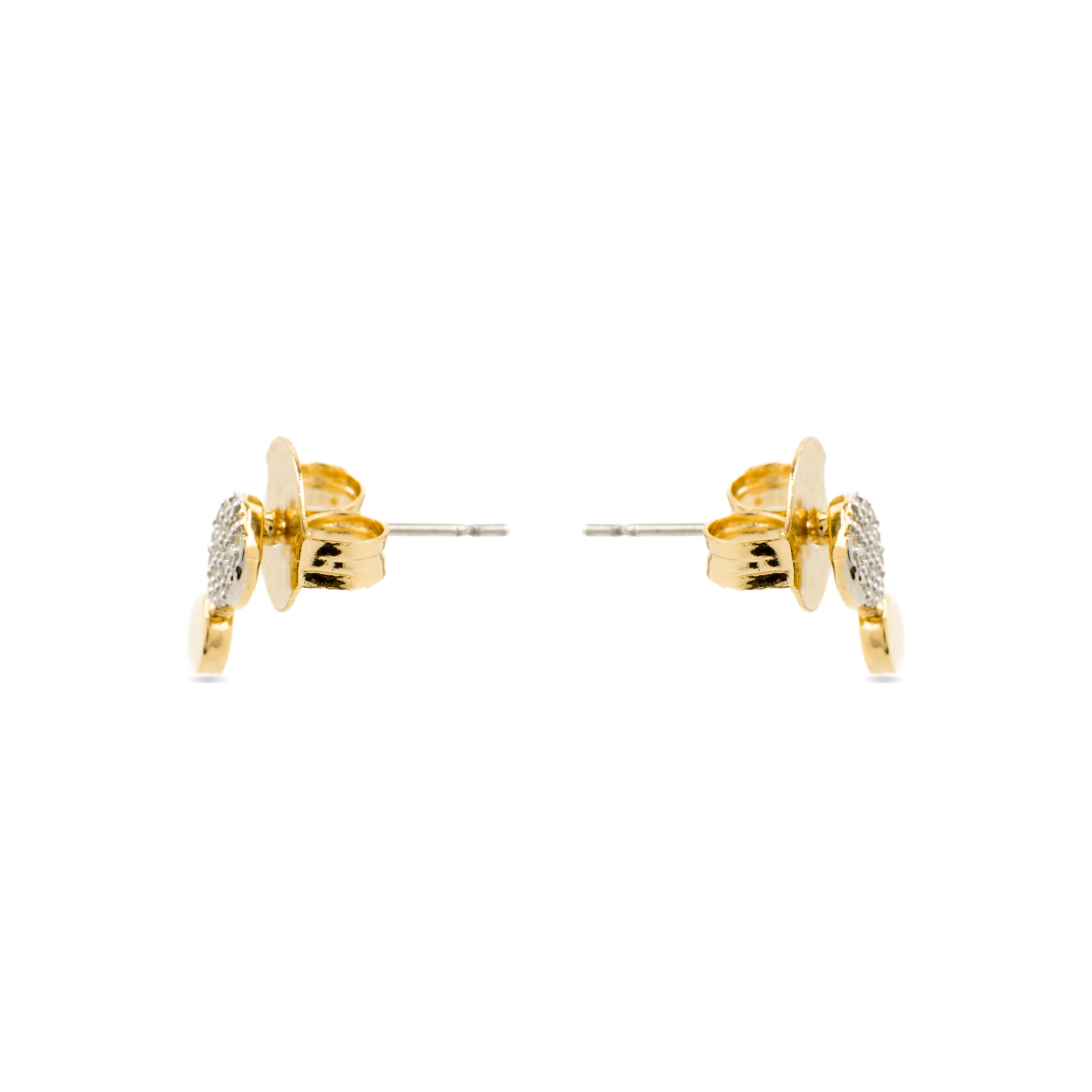 Pendientes Gudpe acabado oro 18k