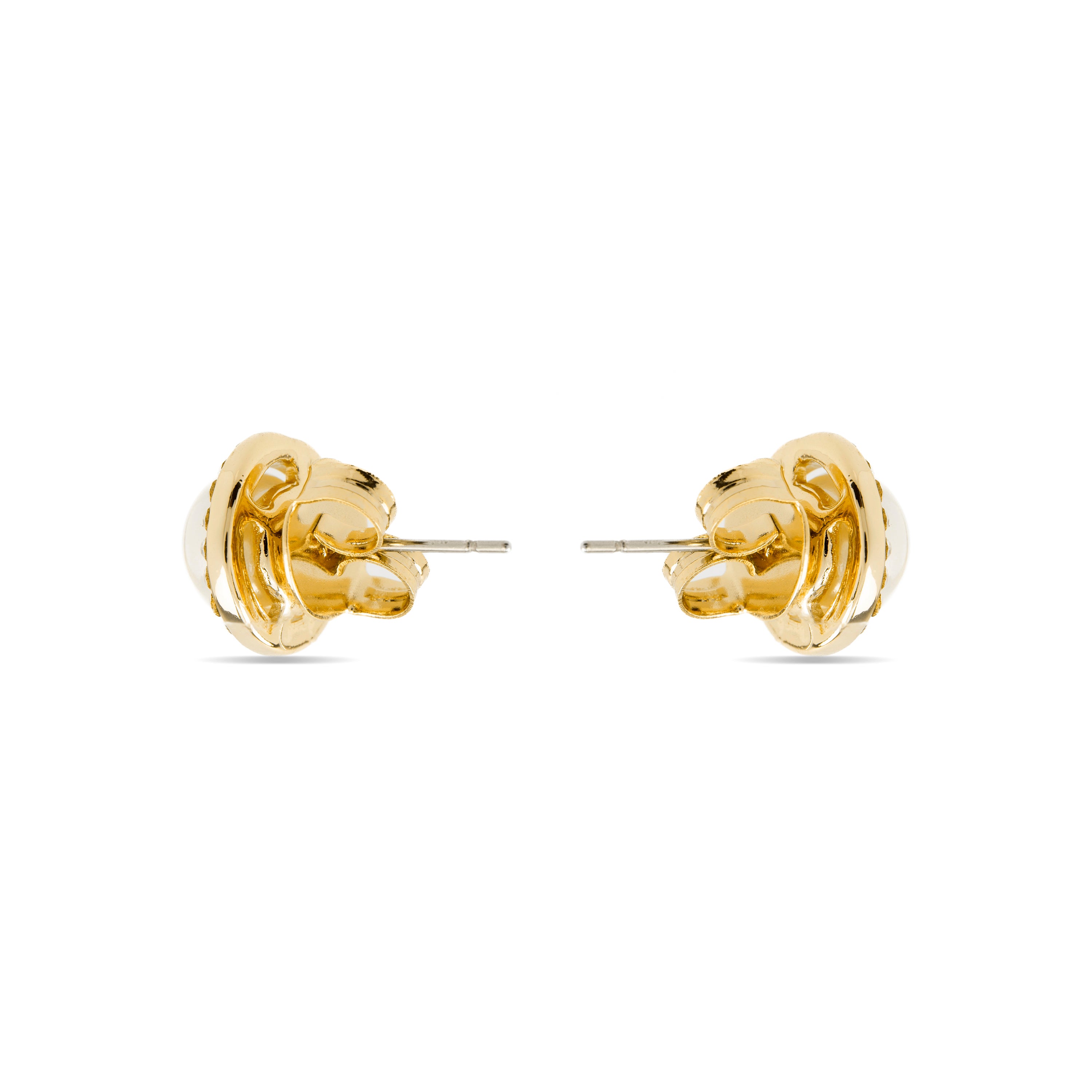 Pendientes Basnik acabado oro 18k